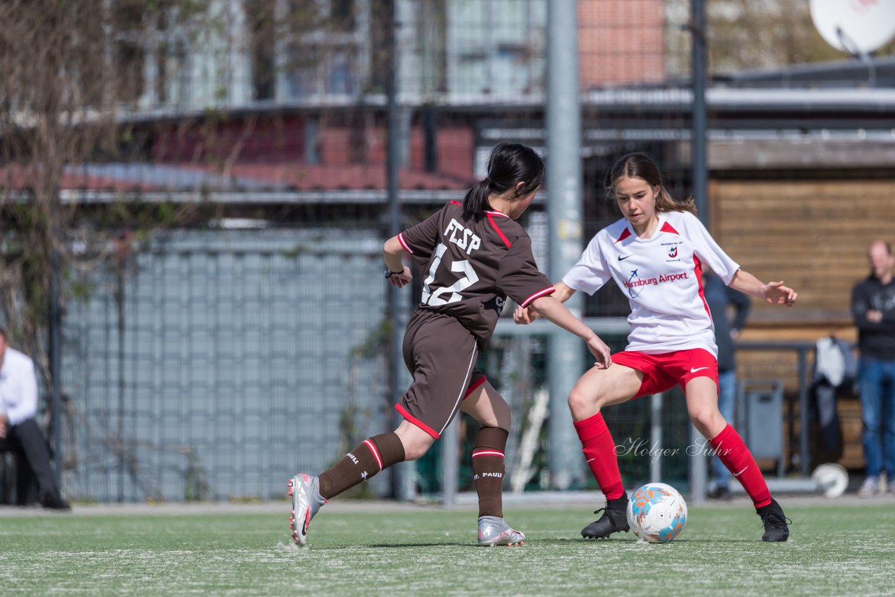 Bild 104 - wBJ St. Pauli - Walddoerfer : Ergebnis: 1:11